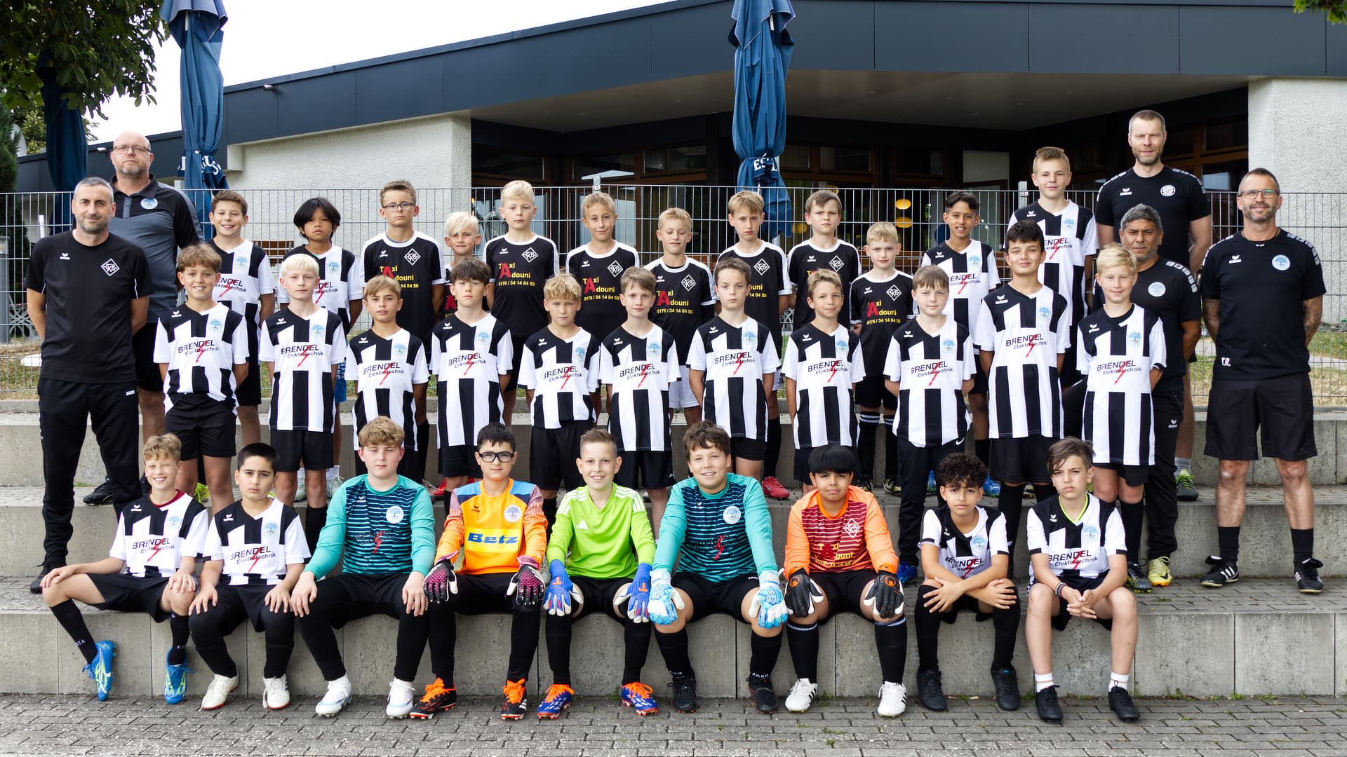 Mannschaftsfoto D-Junioren 2025/26